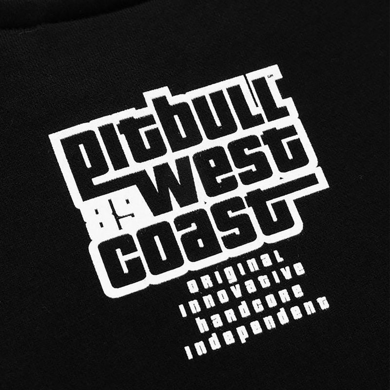 Ανδρική μπλούζα Pitbull West Coast Crewneck Most Wanted μαύρο 6