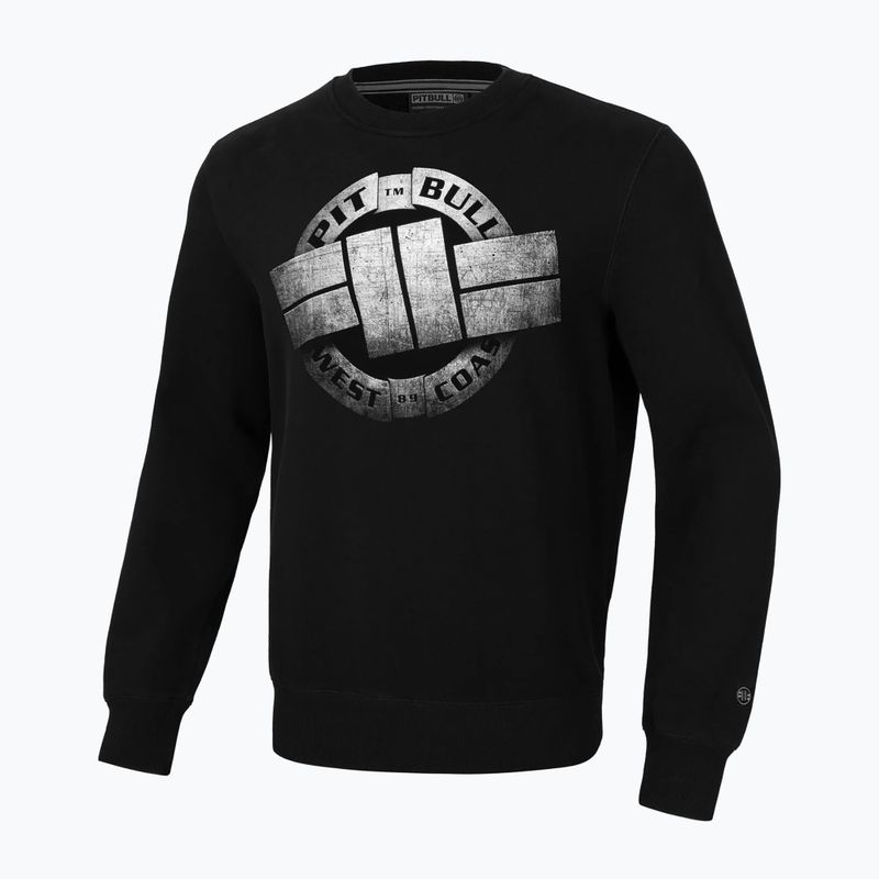 Ανδρική μπλούζα Pitbull West Coast Crewneck Steel Logo X μαύρο