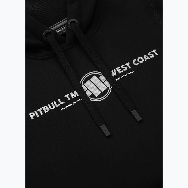 Ανδρικό φούτερ με κουκούλα Pitbull West Coast Keep Rolling μαύρο 3