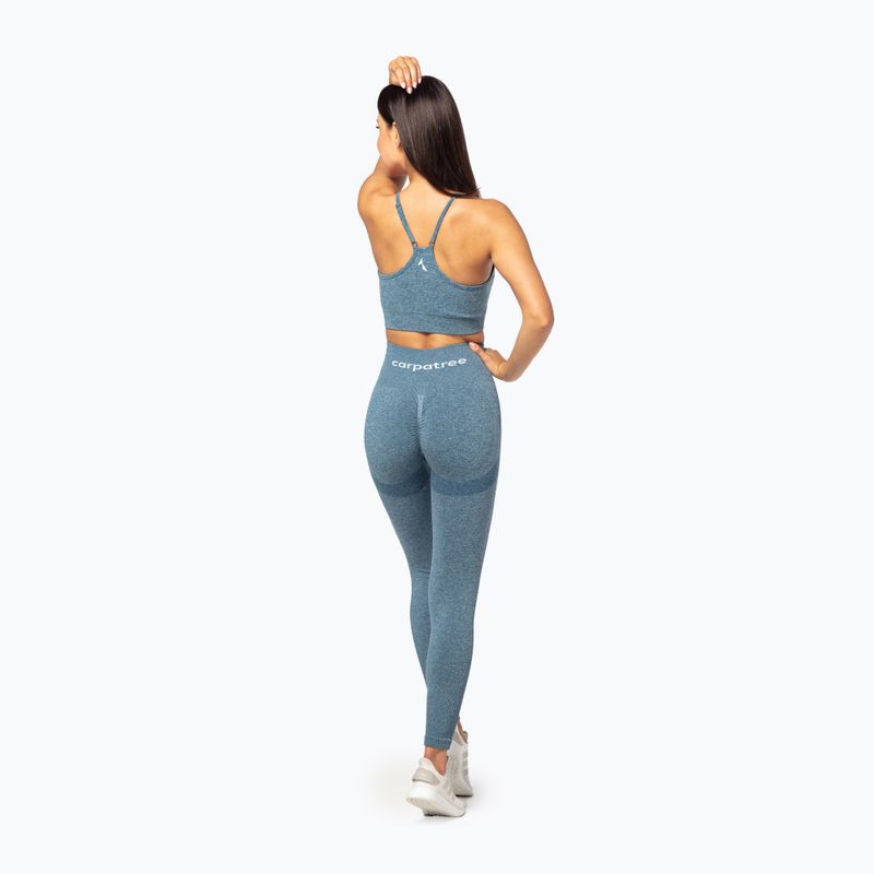 Carpatree Allure Seamless μπλε σουτιέν γυμναστικής 4