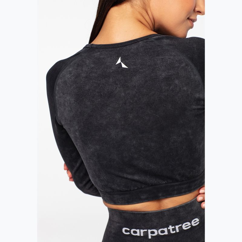 Γυναικεία προπονητική μπλούζα Carpatree Yasmine Seamless Longsleeves μαύρο 4