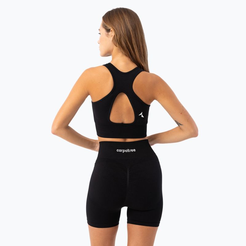 Γυναικεία προπονητική μπλούζα Carpatree Blaze Seamless Sleeveless sepia black 3