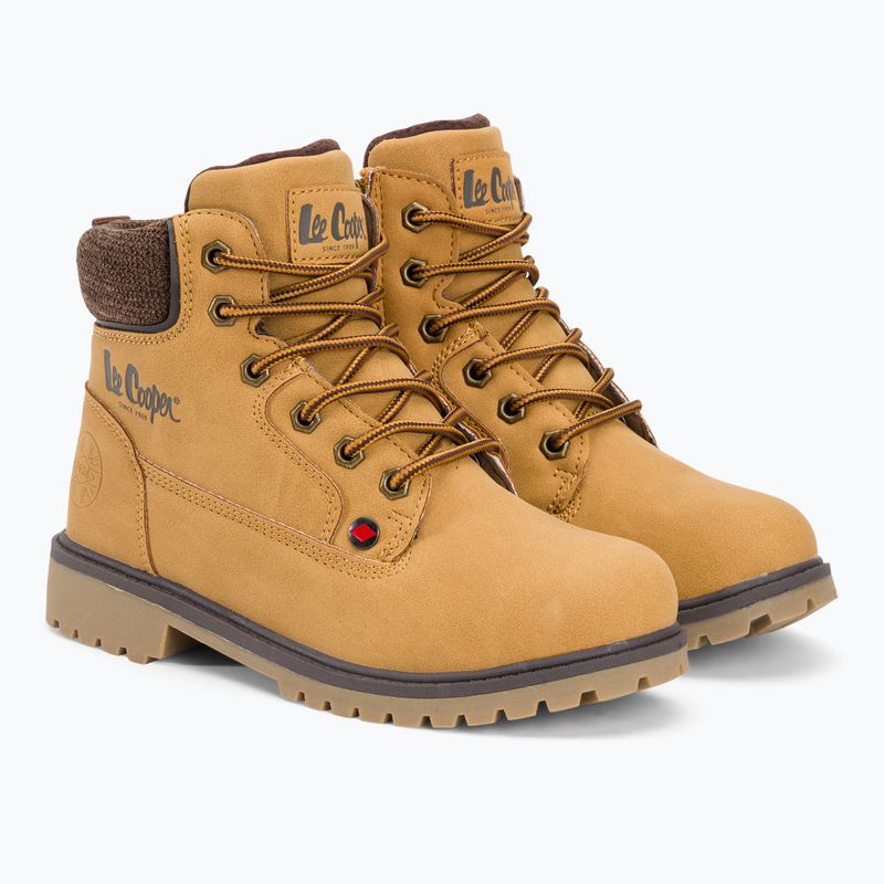 Lee Cooper παιδικά παπούτσια LCJ-22-01-1490 καμηλό 4