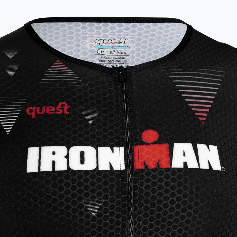 Ανδρική στολή τριάθλου Quest The Fastest GVT Iron Man black 3