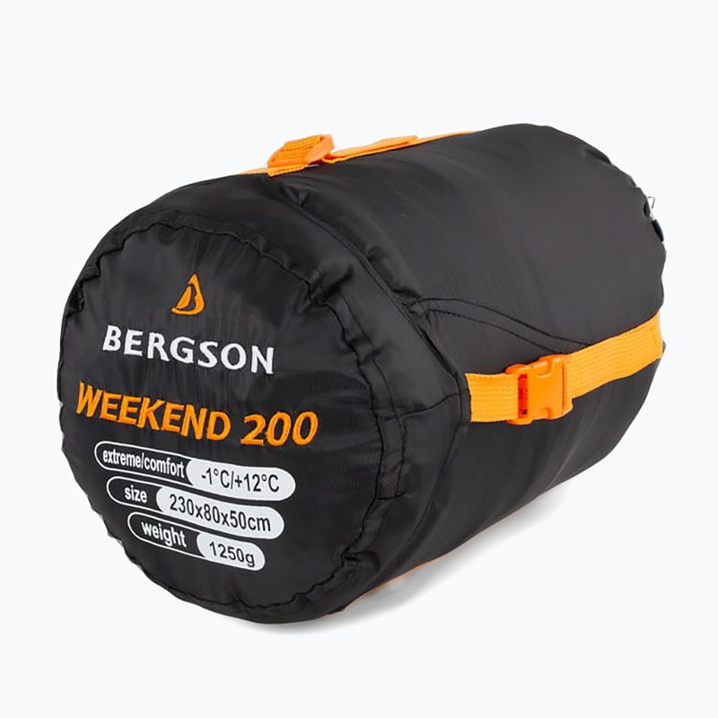 Υπνόσακος BERGSON Weekend 200 dark denim 8