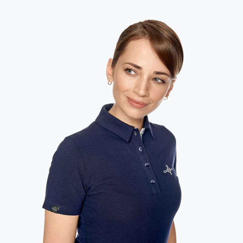 FERA Equestrian Polo Bea γυναικείο πουκάμισο ιππασίας navy blue 1.4. 2