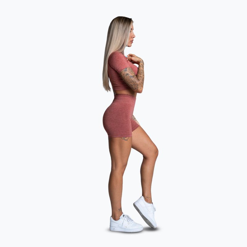 Γυναικείο σορτς προπόνησης Gym Glamour Seamless cherry 4