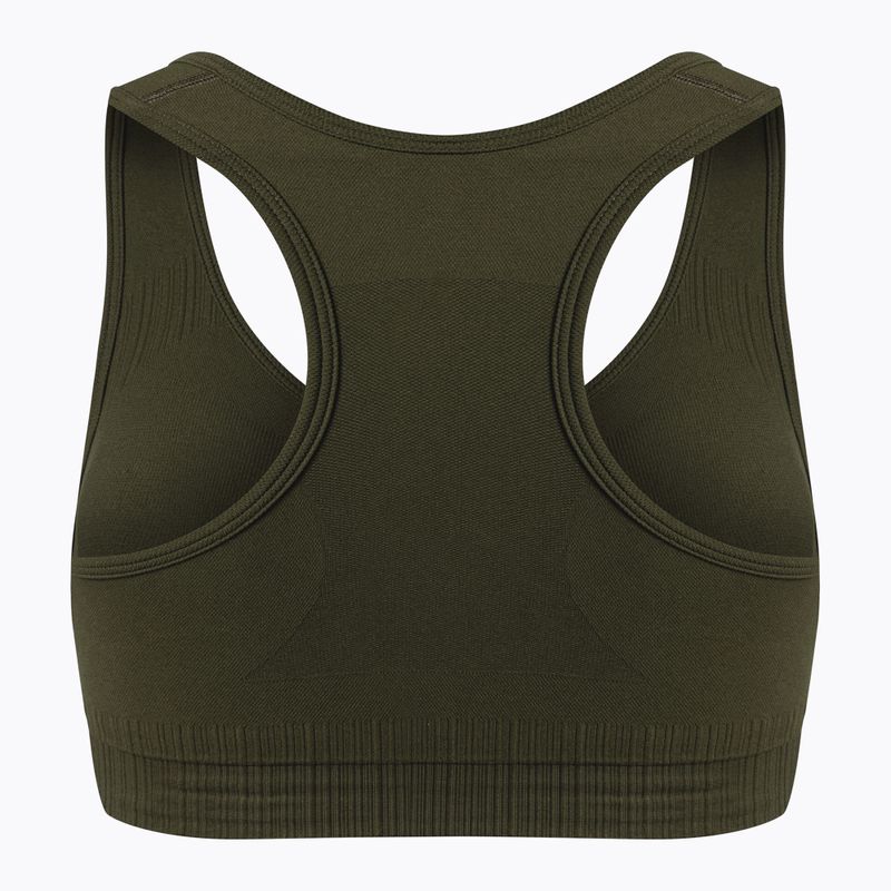 Gym Glamour Push Up Khaki 401 σουτιέν γυμναστικής 7