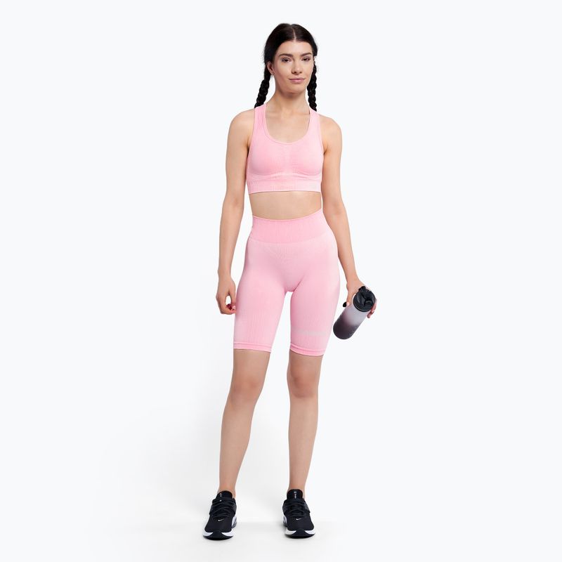 Gym Glamour Push Up Candy Pink 409 σουτιέν γυμναστικής 2