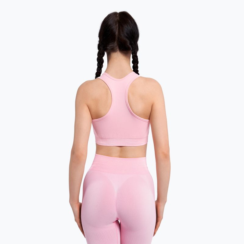 Gym Glamour Push Up Candy Pink 409 σουτιέν γυμναστικής 4