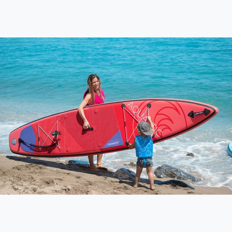 Σανίδα SUP AQUASTIC Touring 12'6" 2024 κόκκινο 6