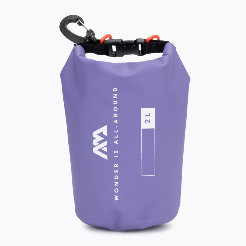 Αδιάβροχος σάκος Aqua Marina Dry Bag Mini 2 l purple