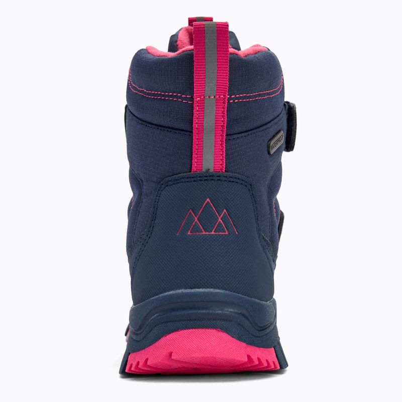 KADVA παιδικές μπότες χιονιού Snowey Mid WP navy blue/fuchsia 7