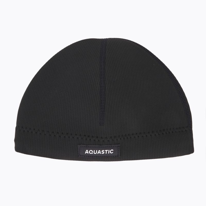 AQUASTIC Neoprene Wintstick Beanie 3 mm μαύρο