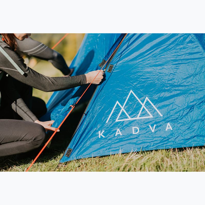 Σκηνή κάμπινγκ 3 ατόμων KADVA CAMPdome 3 μπλε 22