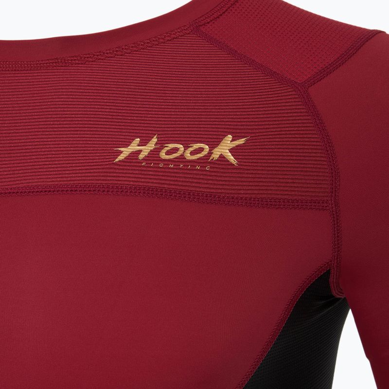 Ανδρικό HOOK FIGHTING Base Rashguard κόκκινο 9