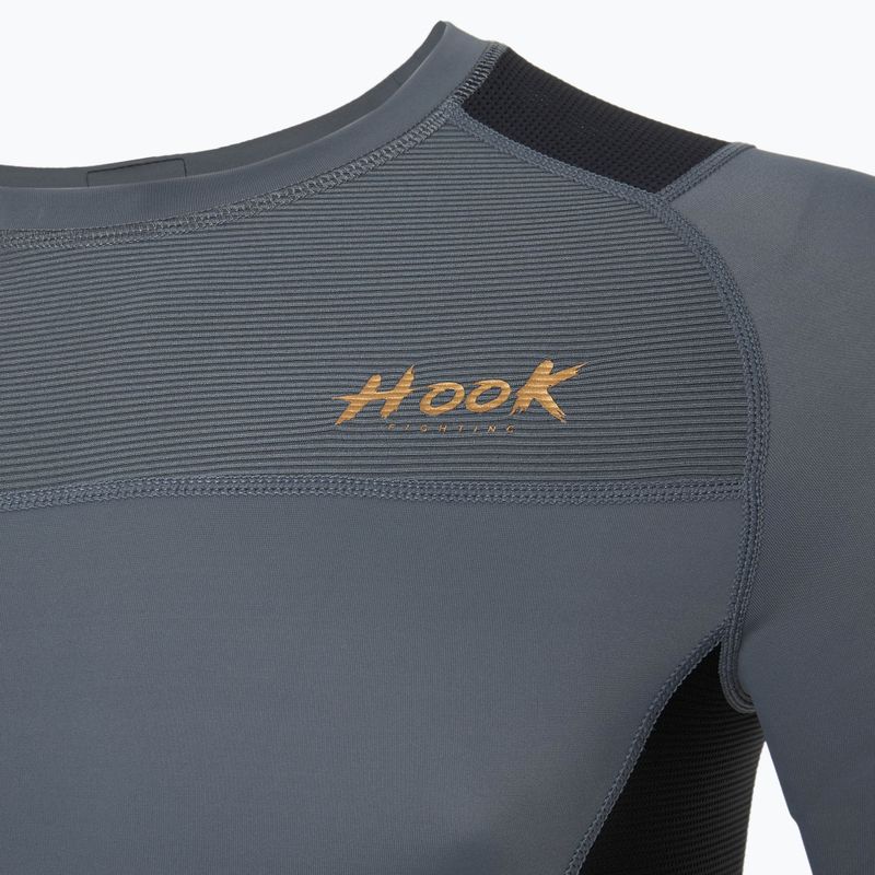 Ανδρικό Rashguard HOOK FIGHTING Base μαύρο 12