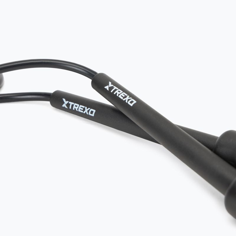 TREXO Basic skipping rope TXO-B4Z059-BK μαύρο 4