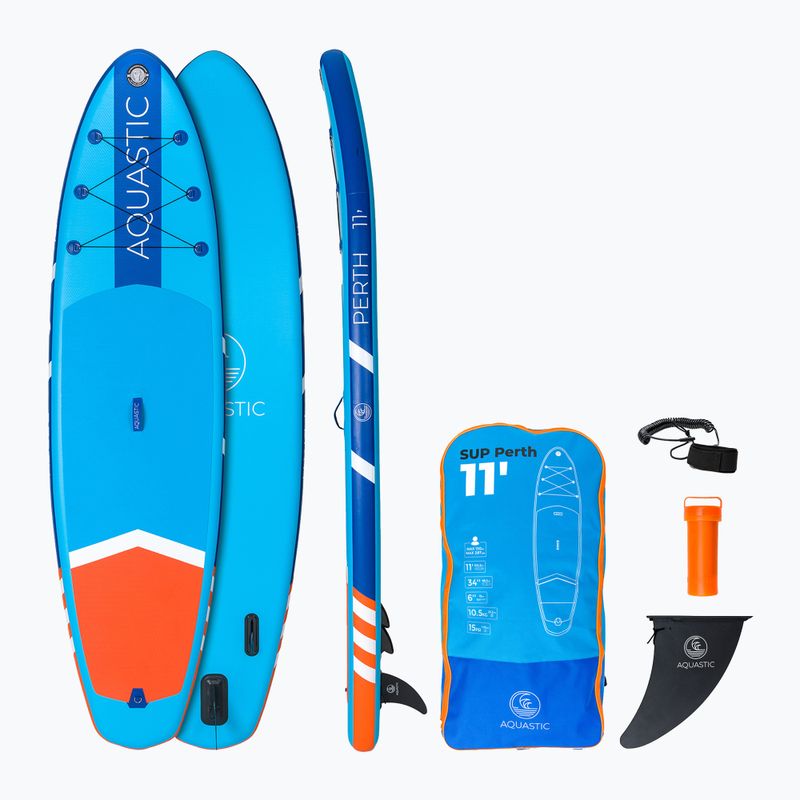 AQUASTIC Perth 11'0" σανίδα SUP μπλε AQS-SUP001