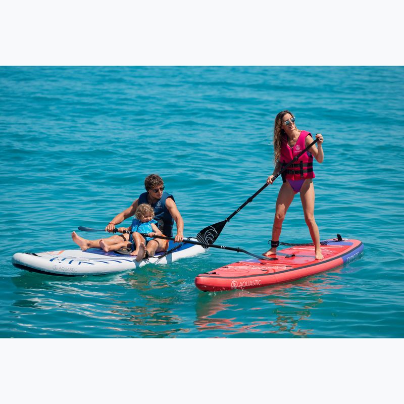 AQUASTIC κουπί SUP 3 τεμαχίων 140-180 cm μαύρο AQS-SPD001 5