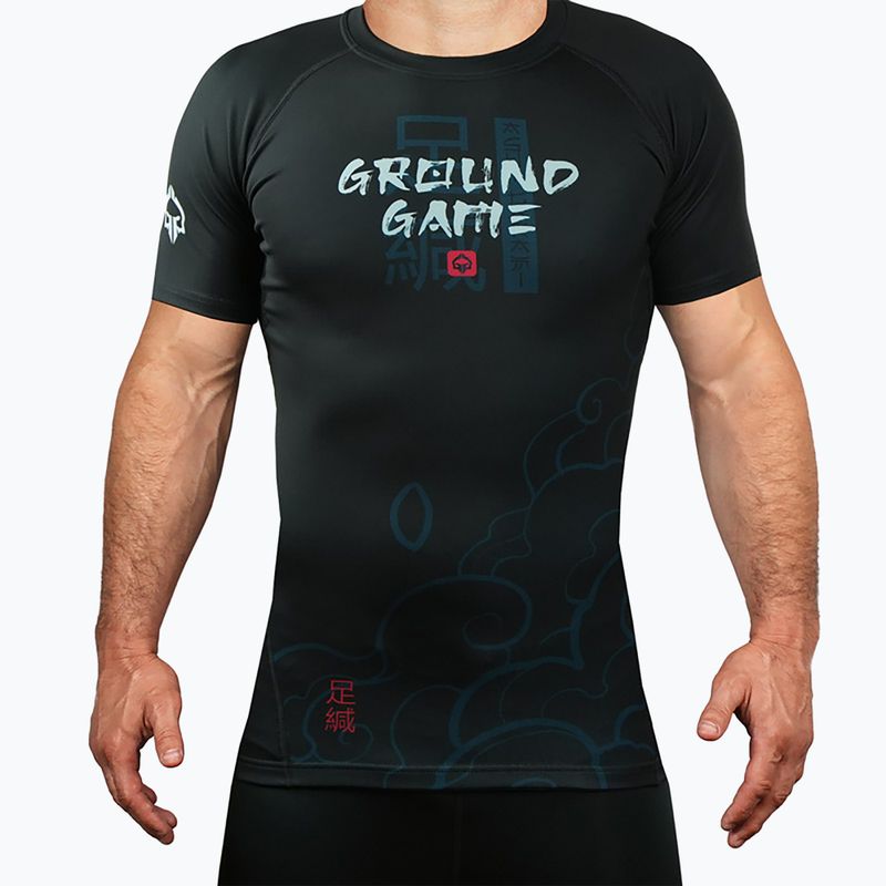 Ground Game ανδρικό Rashguard Ashi Garami πολύχρωμο