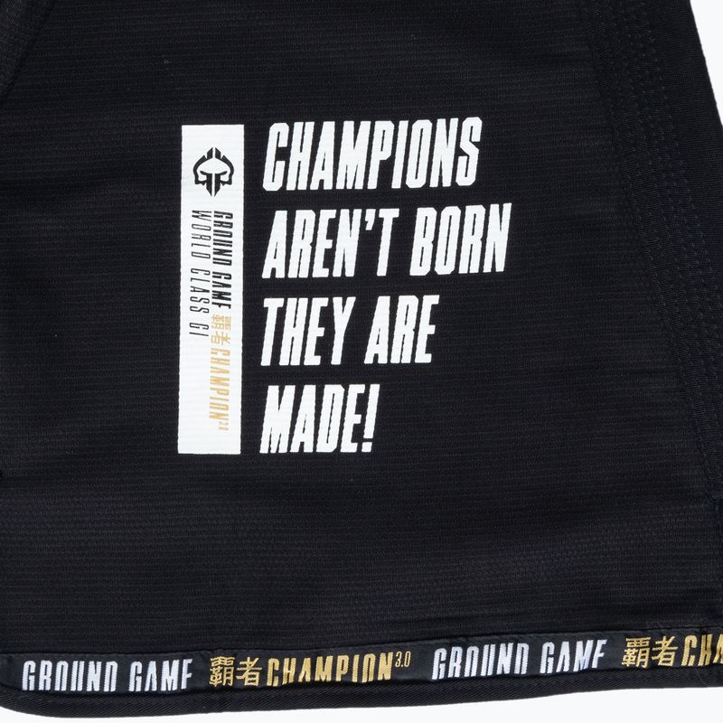 GI για το Brazilian jiu-jitsu Ground Game Champion 3.0 black 6