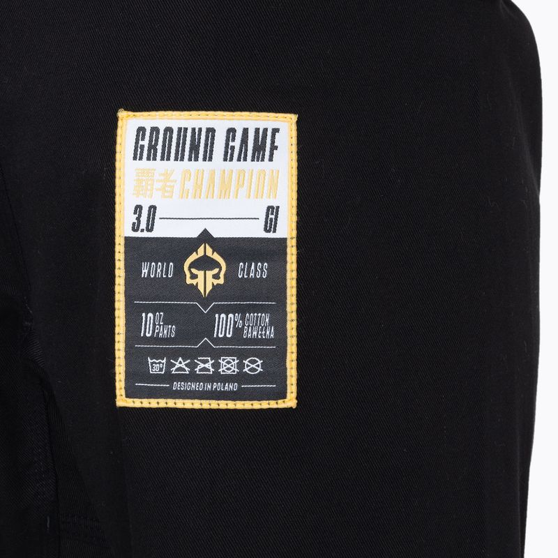 GI για το Brazilian jiu-jitsu Ground Game Champion 3.0 black 10