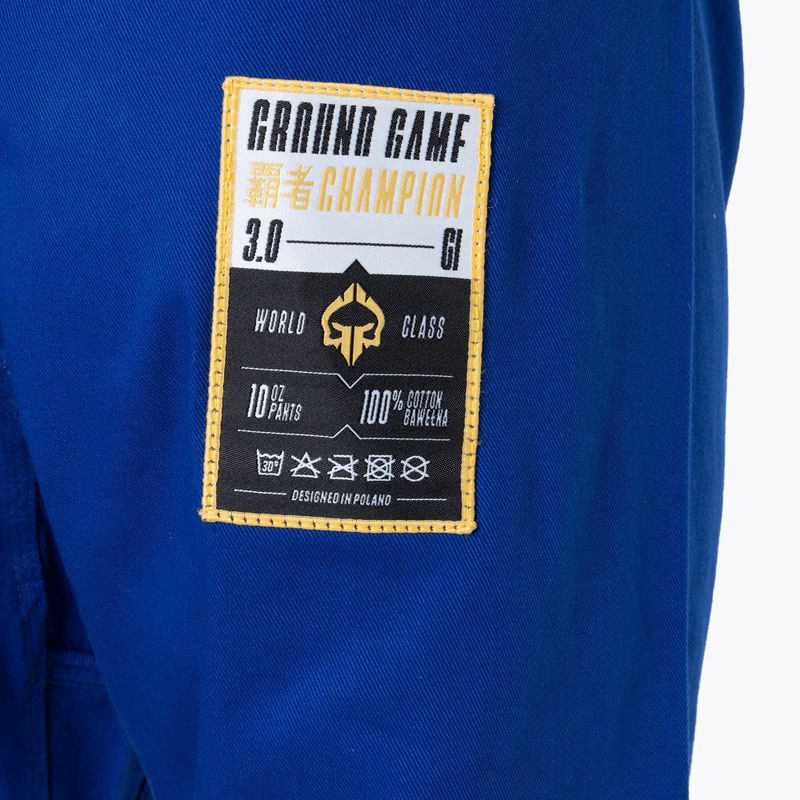 GI για Brazilian jiu-jitsu Ground Game Champion 3.0 blue 8