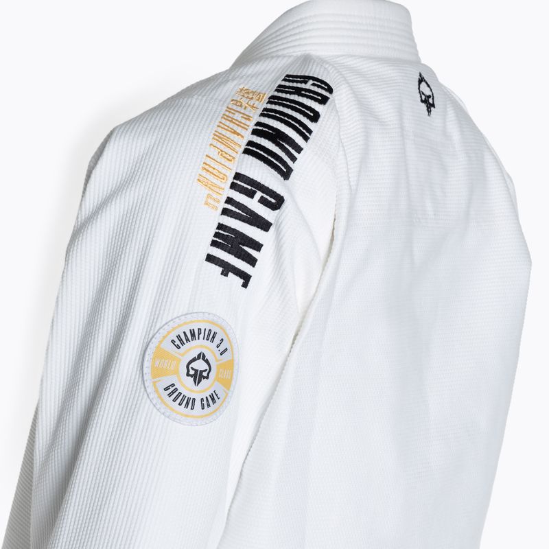 GI για Brazilian jiu-jitsu Ground Game Champion 3.0 λευκό 14