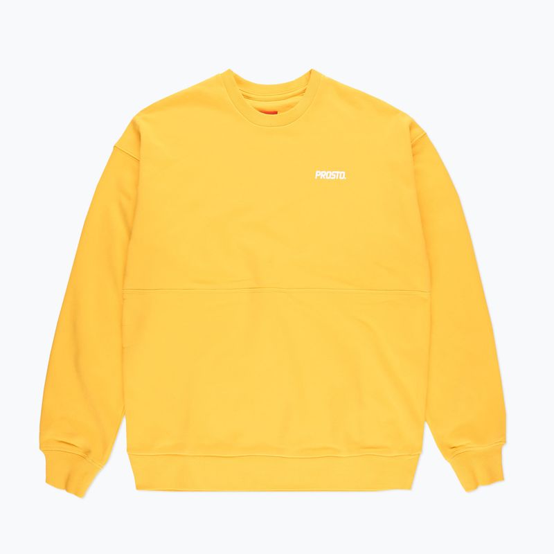 Ανδρική μπλούζα PROSTO Crewneck Redner κίτρινο