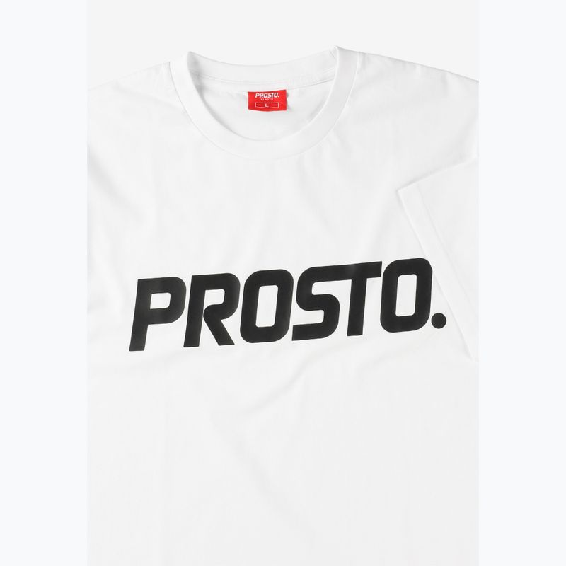 PROSTO Biglog ανδρικό t-shirt λευκό 3