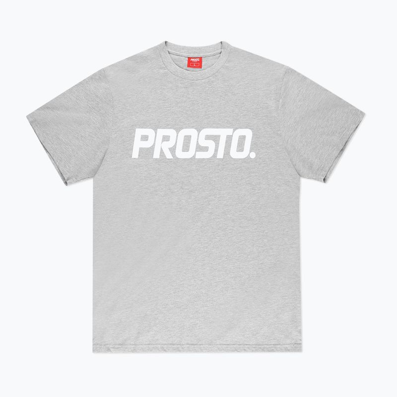 PROSTO ανδρικό t-shirt Biglog γκρι