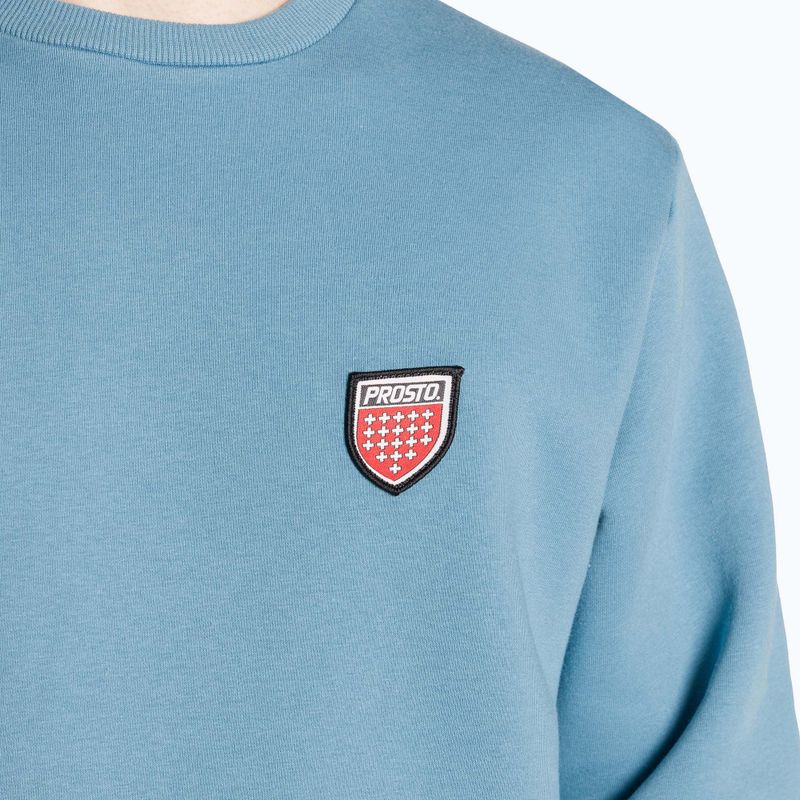 Ανδρικό φούτερ PROSTO Crewneck Base blue 3