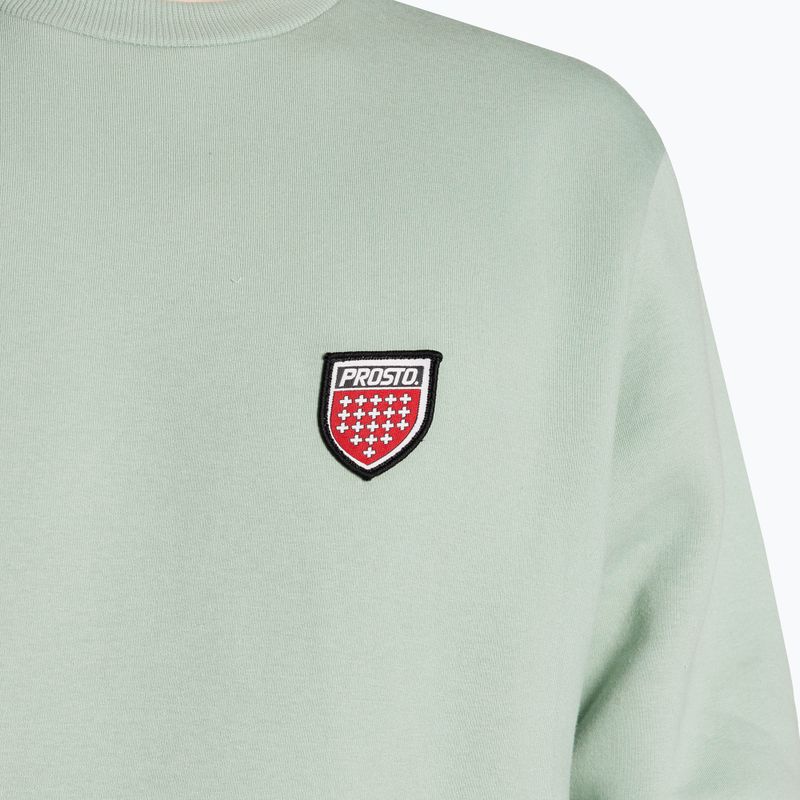 Ανδρικό φούτερ PROSTO Crewneck Bazy πράσινο 3