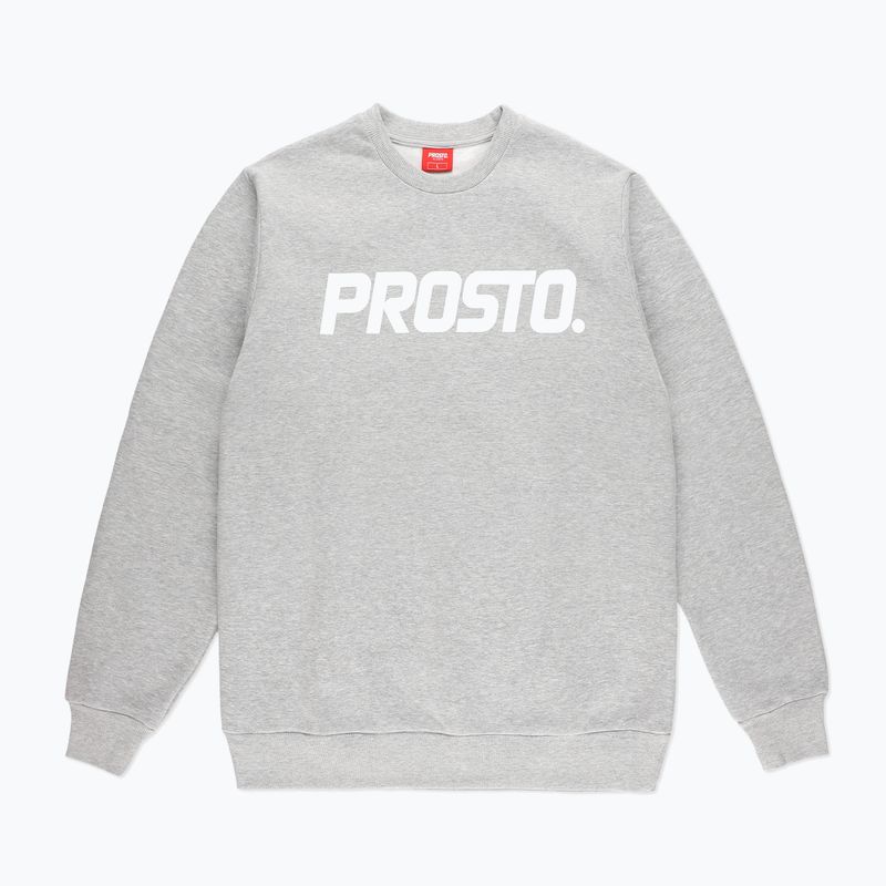 Ανδρική μπλούζα PROSTO Crewneck Toras γκρι 4