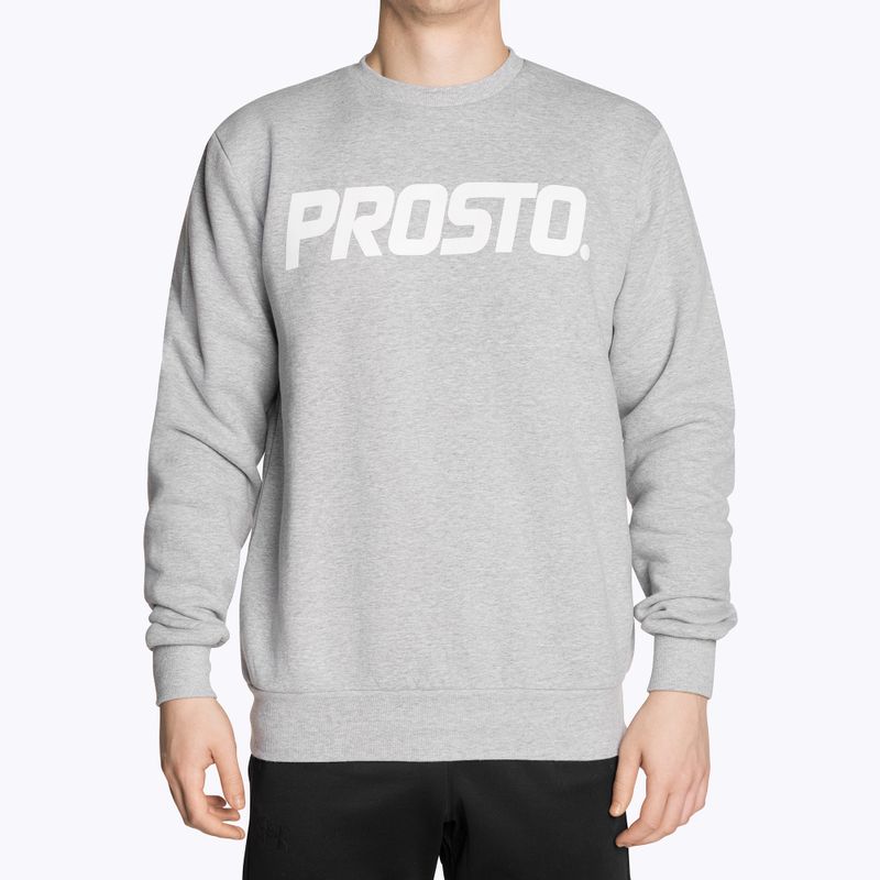 Ανδρική μπλούζα PROSTO Crewneck Toras γκρι