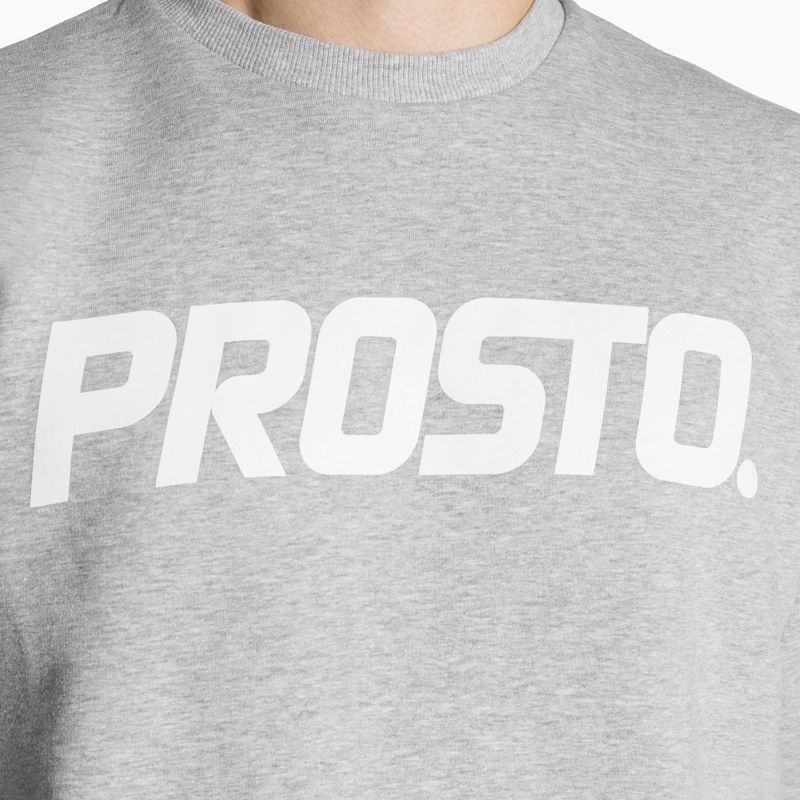 Ανδρική μπλούζα PROSTO Crewneck Toras γκρι 3