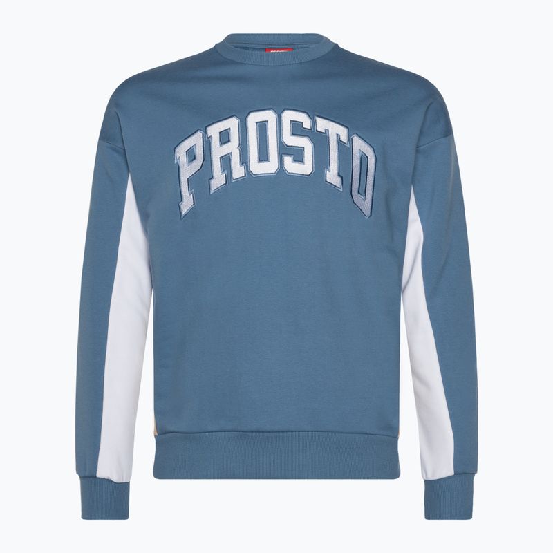 Ανδρικό φούτερ PROSTO Crewneck Splork blue 5