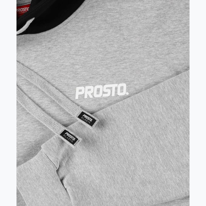 Ανδρικό PROSTO Hoodie Haxle γκρι 9