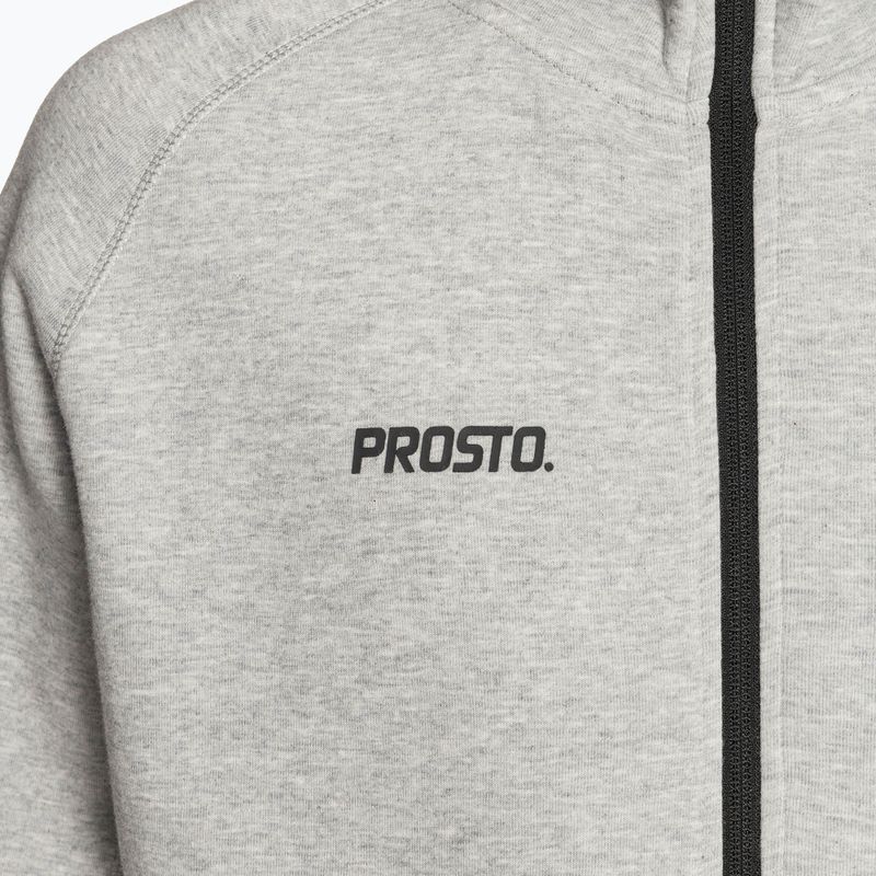 Ανδρικό PROSTO Tech Zip Hoodie Speedy γκρι 3