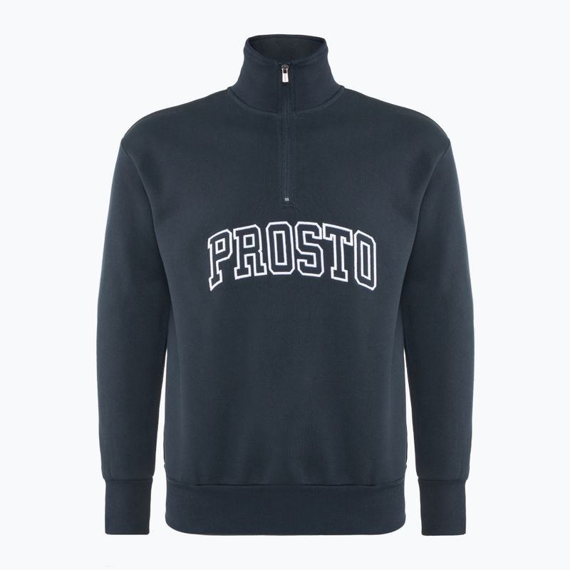 Ανδρικό φούτερ PROSTO Half Zip Mobi navy