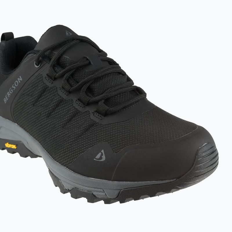 Ανδρικά παπούτσια πεζοπορίας BERGSON Hadjer Low STX black 15