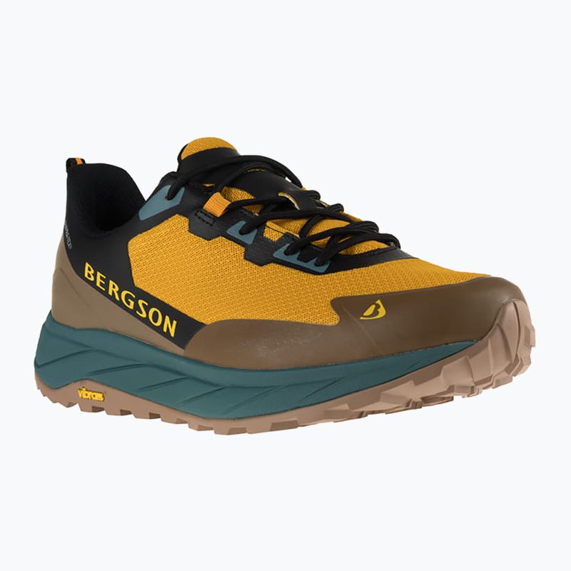 Ανδρικά παπούτσια πεζοπορίας BERGSON Jabal Low STX yellow / brown 8