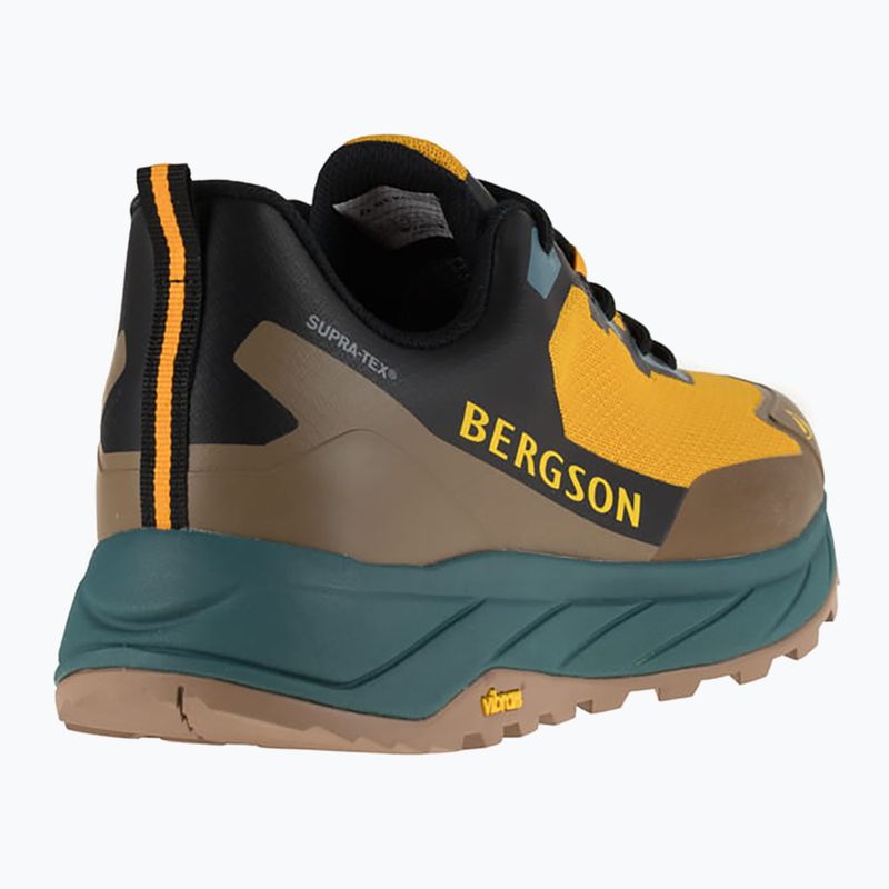 Ανδρικά παπούτσια πεζοπορίας BERGSON Jabal Low STX yellow / brown 11