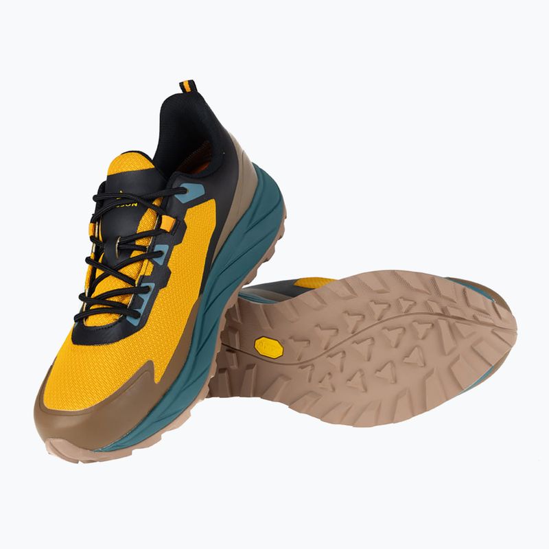 Ανδρικά παπούτσια πεζοπορίας BERGSON Jabal Low STX yellow / brown 20