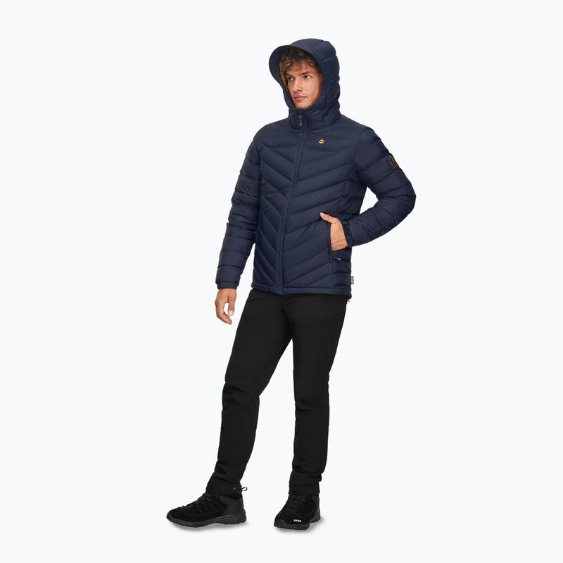 Ανδρικό μπουφάν Alpinus Monsivo navy/mustard down jacket 2