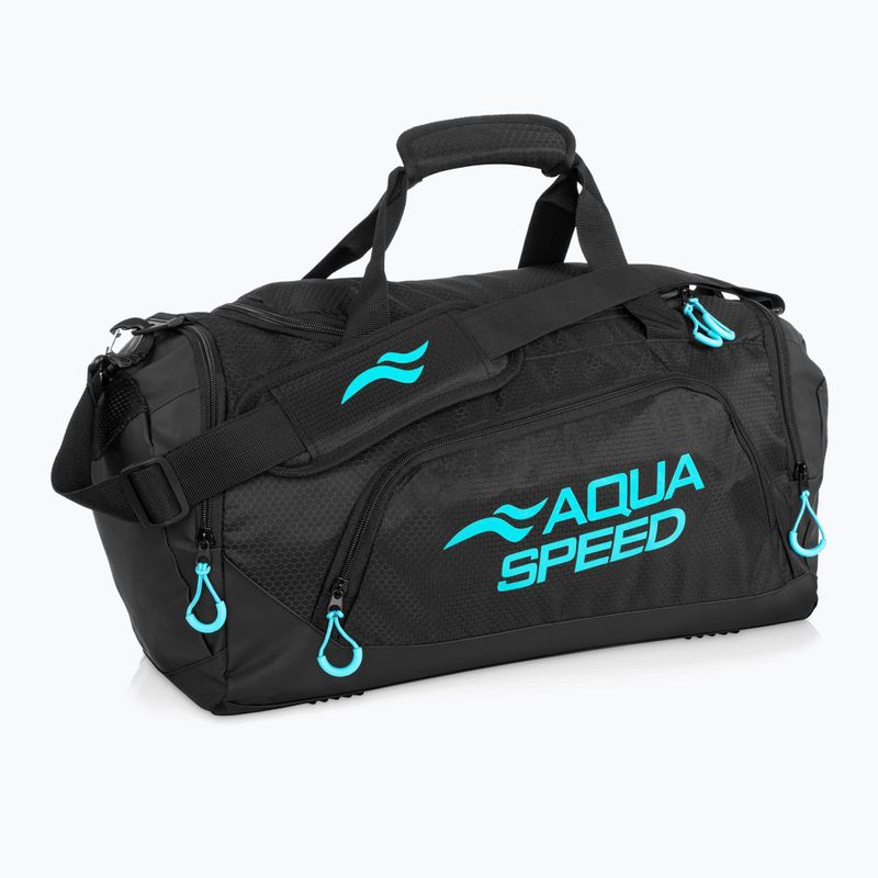 Τσάντα προπόνησης AQUA-SPEED 35 l μαύρο/μπλε