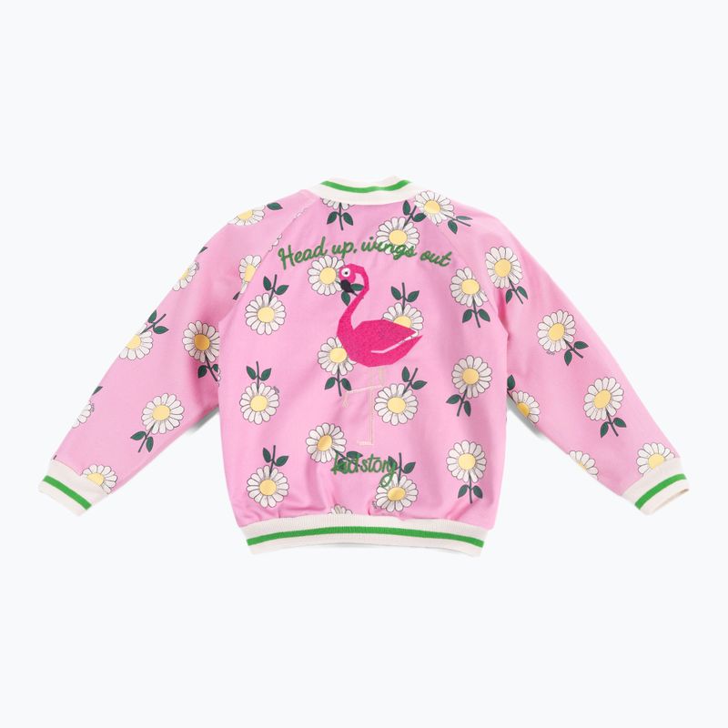 Παιδικό μπουφάν KID STORY Bio Finishing Bomber jacket daisy 3