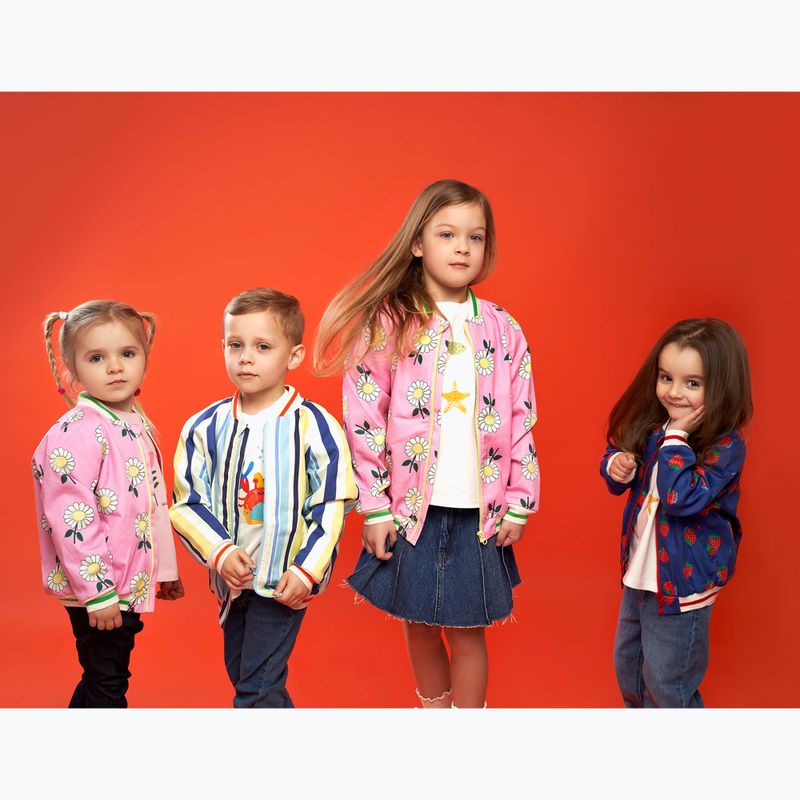 Παιδικό μπουφάν KID STORY Bio Finishing Bomber jacket daisy 9