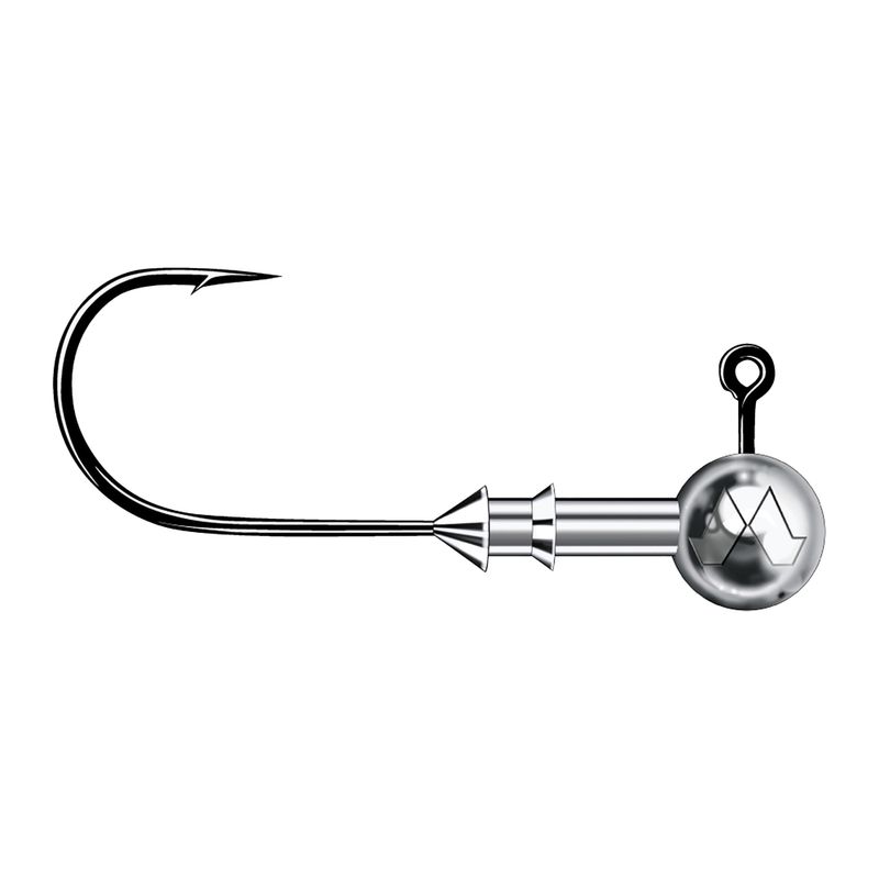 Mustad Classic jig head 3 τεμ. 1/0 ασημί PDF-724-050-010